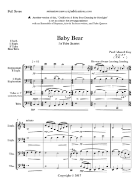 Baby Bear (Tuba Quartet)